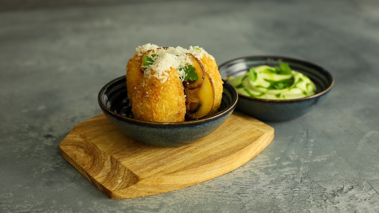 Arancini di Riso Mushroom & Taleggio Recipe